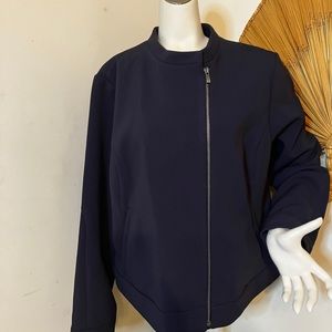Liz Claiborne Navy Zip Jacket